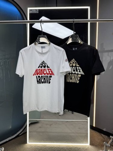 上新 25Ss M家最新短袖 面料精选丝光匹马棉 手感舒适 环保Logo 黑 白 码数48-56