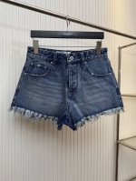 loe 罗意威25Ss流苏贴布短裤 女款 Size:36 38 40