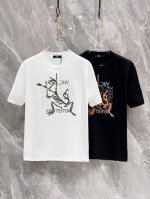 始祖鸟家25Ss春夏新款短袖 T 恤来咯标识Golo！简约又时尚。宽松休闲的圆领，舒适好穿。采用 260 克重纯棉面料，品质超赞。这个春夏，必须安排上！ 码数：
