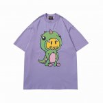 815Drew恐龙印花圆领短袖T 码数：S-Xl 颜色： 香芋紫
