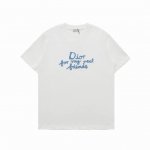 顶级复刻版本 Dior 迪奥花卉刺绣休闲圆领短袖T恤 面料: 280G重磅纯棉，随意对比 砖柜同步。第一时间正品开发研制。欢迎对比！面料采用Zp定织定染全棉双纱