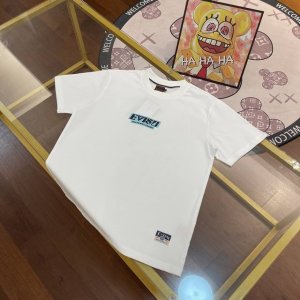 上新 evisu福神2025新款男士字母海鸥短袖 颜色 白 尺码 S-Xxl s码 肩宽44 胸围96 衣长68 适合身材 -120斤 m码 肩宽46 胸围10
