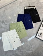 lowew*罗意威25S新款五分短裤！经典品牌图形.反光烫画工艺.简单高级！高密冰感四面弹轻薄面料.上身无束缚感，舒适透气.男女同款！颜色：黑色.白色.绿色.深
