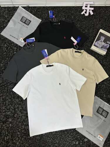 polo Ralph Lauren拉夫劳伦纯色休闲时尚百搭套头圆领Logo刺绣短袖T恤 男女同款 还在寻找一件能轻松驾驭各种场合的百搭T恤？polo Ralph