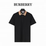 burberry 巴宝莉 经典领口格纹短袖Polo衫 原版品质欢迎对比。1:1经典复刻，合身版型Polo 衫，选用专柜优质大网眼布珠地棉面料打造，跟市场上小网眼