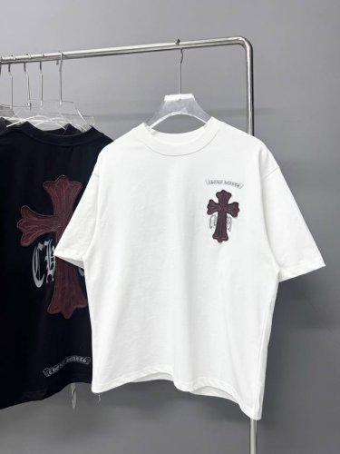 款号：2002-高端品质！25年最新款Choice Hearts印花贴布绣短袖T恤！ 面料：270G纯棉双纱 颜色： 做旧黑 做旧灰 尺码：S-Xl