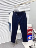 P260 Lv 休闲裤 西裤2025春夏新款 高级定制裤子专用面料 定制原版五金 重工工艺打造 车工走线精细 定制面料 柔软舒适 质感显著 辅料精美 上身效果超