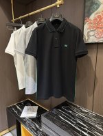 Bv25S春夏男士Polo 胸前标志性Logo徽标 整体非常的轻商务休闲！！上身轻盈舒适顺滑 到手绝对让你觉得物有所值的一件单品！！！码数M-3Xl