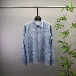 du Versace范思哲 2025春夏新款男士休闲开衫长袖衬衫 定位裁剪衬衫定制面料 男女同款 尺码：S-Xxl