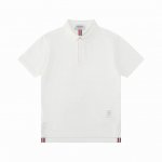 Tb汤姆布朗 Thom Browne 汤姆布朗 Tb经典四条杠基础风格 年年都穿的经典款必须选择品质独家定制，柔软舒适，圆领短袖针织衫，凉爽，透气，手感无敌好，