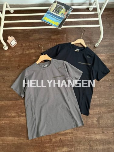 Helly Hansen Hh 25夏新男款Hp防晒速干透气立体版型圆领短袖T恤 线上900+ 这是今年最新款配色Hydropower系列速干压胶无痕凉感透气T
