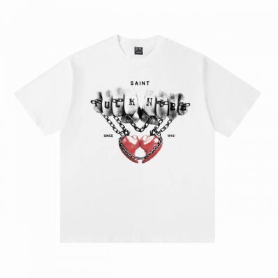 Vt254 复古美式短袖T 颜色：白色 码数:S-Xl