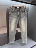 新品 Bur 牛仔裤 25Ss春夏新品 男士水洗复古魅力时尚休闲牛仔裤 追求完美主义的男人必备款修身款 贸易渠道工厂p货品,复古水洗 无敌性的裁剪设计,打破传统