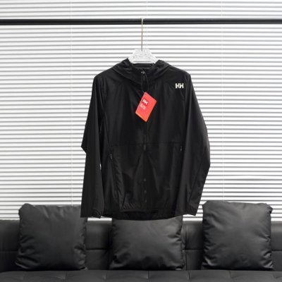 工厂p直供 Hellyhansen丨海丽汉森 1连帽防晒服 配色：黑色 灰色 深蓝 尺码：S-3Xl