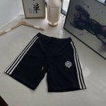 2025夏季新款巴黎世家短裤 经典的刺绣 三条杠设计五分毛圈短裤 Xs 55 104 78 S 56 108 82 M 57 112 86 L 58 116 9