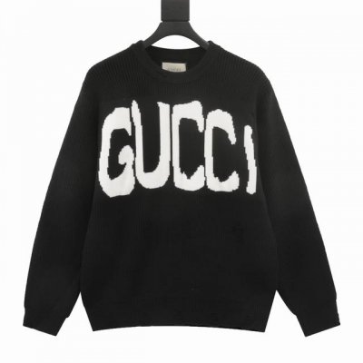 款号Y461 Gucci X Balenciaga 23Ss联名款大Logo 针织长袖毛衣 自从不久前传出消息后就炸开了时尚圈，终于在Gucci在Igtv上发布