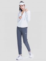 25专柜在售款Descent迪桑特梭织春夏运动女裤， 女款梭织运动健身跑步休闲裤，外贸订单品质真心无敌，立体Logo标示，口袋防水拉链，尽显高端档次，充满个性，