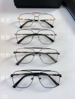 chromeheart克罗心全金属双梁平光镜款号212 大脸百搭近视眼镜架，防蓝光辐射玩手机必备！。原版开发，立体雕花复古细做！Ip电镀工艺细腻光滑有光泽，抗腐
