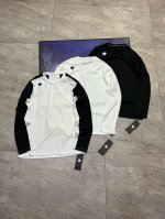 160 品质推荐Descente 迪桑特专柜同款拼接舒适运动训练服薄款T恤运动打底衫长袖 Descente 迪桑特综训训练系列运动男士长袖针织衫内搭新款 透气