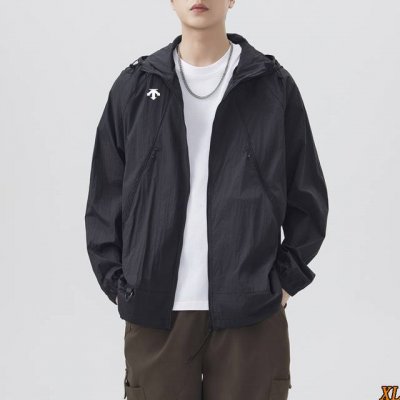 descente迪桑特 独家实拍上新夏季高品质高级感防晒衣冰丝薄款情侣防晒服户外运动透气皮肤衣外套，本季主打，货源充足，放心主推，高端品质，经典设计，做工出色，