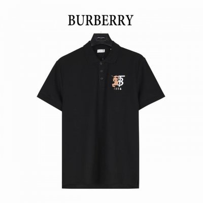 Burberry 巴宝莉 经典Tb战马标刺绣短袖polo衫 选用定制棉质珠地网眼布打造 整衣手感柔顺 质地舒适 有弹性 不变形 肩缝包骨 定制辅料三标 时尚百搭