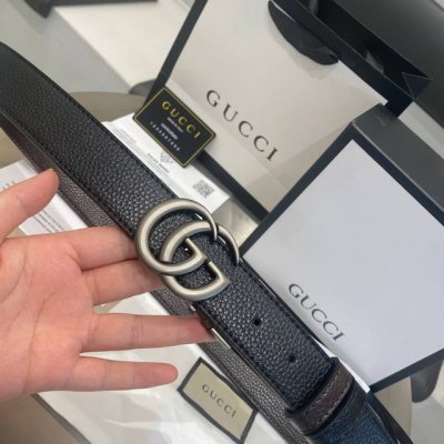 Gucci古奇全套包装礼盒装腰带！G家黑磨砂扣头！原东莞代工厂p出品，海外订单，出口日本订单，海外先行发售，国内专柜目前才刚刚上架的款！地地道道的渠道货源，这种