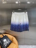 驴家 Lv短裤 渐变的蓝白配色，搭配经典的Lv Monogram图案，时尚感与设计感拉满 松紧腰头加抽绳设计，穿着舒适又能自由调节。M-3Xl 隔天