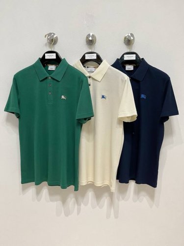 开春新品 巴宝莉 2025Ss夏季新款字母Logo男士翻领polo衫 经典商务男款 高端男装的天花板级别的商务男款 简约时尚大气不失优雅 单穿内搭体面过人 品质