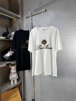 lp* Ss25夏季新款短袖，顶级图案Logo，帅气时尚，简约百搭款。面料棉 不仅挺括，保持潮流的廓形，又穿着舒适，纱织更细腻 Y码数：M-4Xl