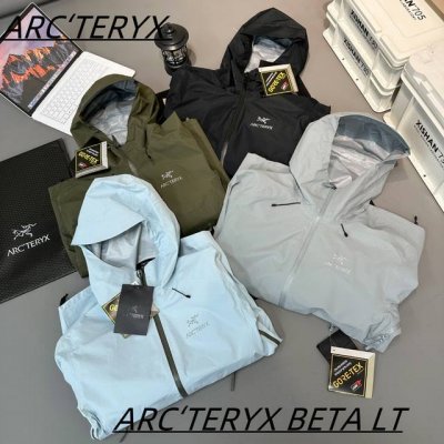 拿货 吊打市场版本，欢迎对比品质 Arc‘Teryx Beta Lt Gore-Texjacket-Men‘S鸟家26844货号.户外防水硬壳冲锋衣机能风拉链夹