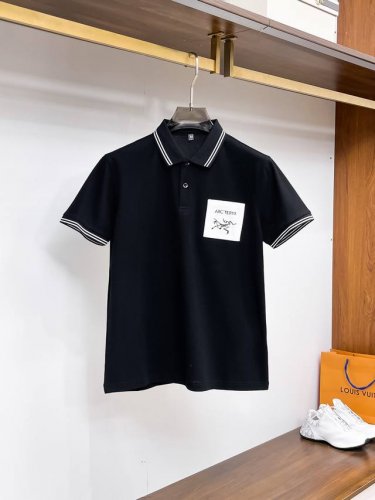 始祖鸟 2025Ss夏季新款字母Logo男士翻领polo衫！经典商务男款，高端男装的天花板级别的商务男款！简约时尚大气不失优雅，单穿内搭体面过人，品质控 细节控