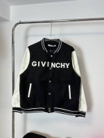 款号：Hmy08# 纪梵希最新3D立体皮标刺绣情侣款款毛呢棒球服外套 秋季首选 这款真的简直了 超级百搭 绝对的良心货 定位3D立体泡沫刺绣保证袖子两边对称 门