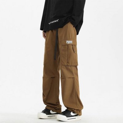 上新 春季新款耐克Nike绣花贴布大口袋工装休闲长裤束脚卫裤 耐克Logo完美呈现经典 纯棉材质 质感特赞 ， 上身舒适有型 超级百搭得一款裤子 喜欢户外旅行