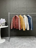 240 Adidas Originals Ctt 蛇年限定 复古运动条纹时尚舒适百搭美式立领宽松夹克外套 男女同款 新中式 盘扣 唐装 外套！ 【原版五个尺码｜