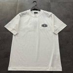160 balenciaga巴黎世家2025新款Logo刺绣短袖T恤 原版面料高版本高品质 网红明星同款 定制32支双纱280克重棉 经典Logo重工万针刺绣