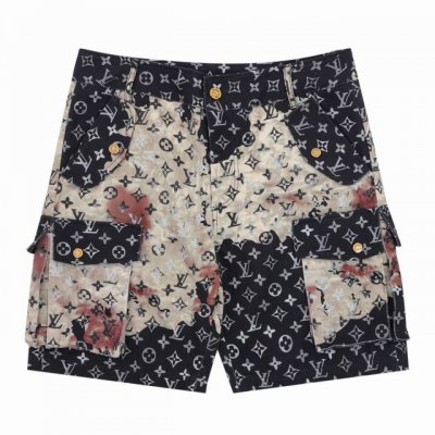 louis Vuitton 路易威登 满印渲染牛仔短裤 sizr Xs-L