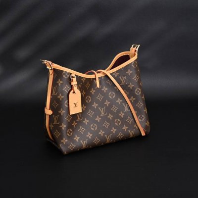 louis Vuitton Lv Carryall 单肩斜挎包购物袋 #原单品质 容量大 宽肩带 蝴蝶结系口增加几分温柔感 敞口磁铁吸内扣取放平板小电脑非常方便