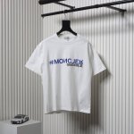 Alexander Wang 亚历山大王 25Ss 油画字母短袖T恤 面料采用定制240G 26支特滑双股精棉平纹高密无尘全棉布料 前幅高密度加厚 走线平整 代