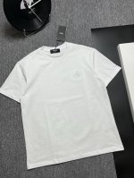 Fendi 25S夏款 颜色 黑色 白色 尺码 S M L Xl 前绣花 280G精梳紧密棉 高品质 男女同款