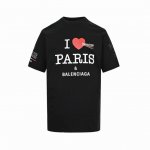 balenciaga 巴黎世家 25Ss 情人节系列爱心字母印花短袖 采用 %棉质面料制作 前后字母印花图案 两色可选 Size:0-3