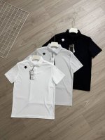 丶上新 迪桑特Polo衫 细节图 Descent 迪桑特三色Training系列综训训练运动健身短袖Polo衫 暗扣设计简约低调 翻领款式 胸前肩部镶有品牌标志