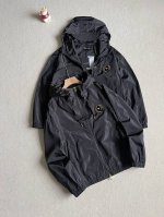 p210，报单款号03151。 掌柜力荐，天花板级别！Emporio Armani/阿玛尼金标春季新款男士薄外套宽松连帽落肩拉链夹克 商务休闲外套天花板，工作外
