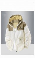 供 全新科技面料！Arcteryx 始祖鸟男女同款拼色Upf防晒衣 户外皮肤衣，采用客供原纱防晒面料，该面料具有优异的紫外线阻隔和吸收能力。此面料经过Dwr防泼