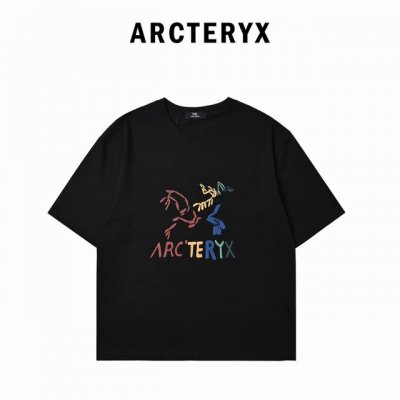 arc'teryx*始祖鸟 2025夏季新款 个性Logo印花短袖T恤 定制面料300G 男女同款 尺码：S-Xxl