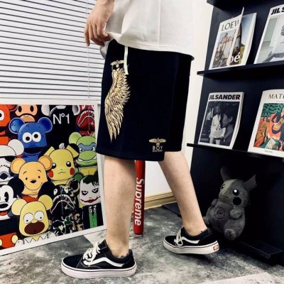上新 Boy London烫金大翅膀痞帅情侣短裤男女同款 高版本 重磅专柜最新款！走一波！绝对私房牛货！官网柜子同步火爆在售！高密度面料不变形不起球印花摸起来手