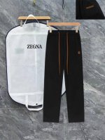 p200 Zenga 杰尼亚新款男士原单休闲裤 卫裤 高端定制 时尚百搭款 松紧带 时尚立体Logo设计 定制原版进口100%针织纯棉面料 进口五金辅料 上身优