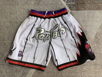 90 款号K01 顶级刺绣版本 Just Don Nba Toronto Raptors Team Shorts 贾斯顿 Nba 多伦多猛龙队 刺绣球裤 篮球短