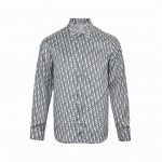 Dior 迪奥 25Ss 老花满印衬衫 定制涤纶臻选华韵衬衫料，柔滑细腻，舒适贴肤，数码印花技术 采用数字化图案设计 通过喷墨打印机将图案直接印制在织物上 实