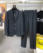 整套 P850 上衣 P600 西裤 P300 V*Rsace 范思哲早春新款原单男士商务休闲西装套装 西服外套西裤 可拆开售卖官网同步售卖 高端定制 时尚百搭