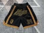90 款号：K70 顶级刺绣版本 Just Don Nba Los Angeles Lakers Team Shorts 科比主场客场Nba 洛杉矶湖人队Kob